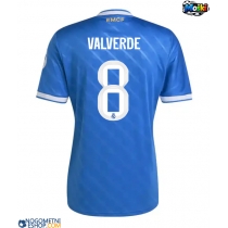 Moški Nogometni dresi Real Madrid Federico Valverde #8 Tretji 2025-26 Kratek Rokav